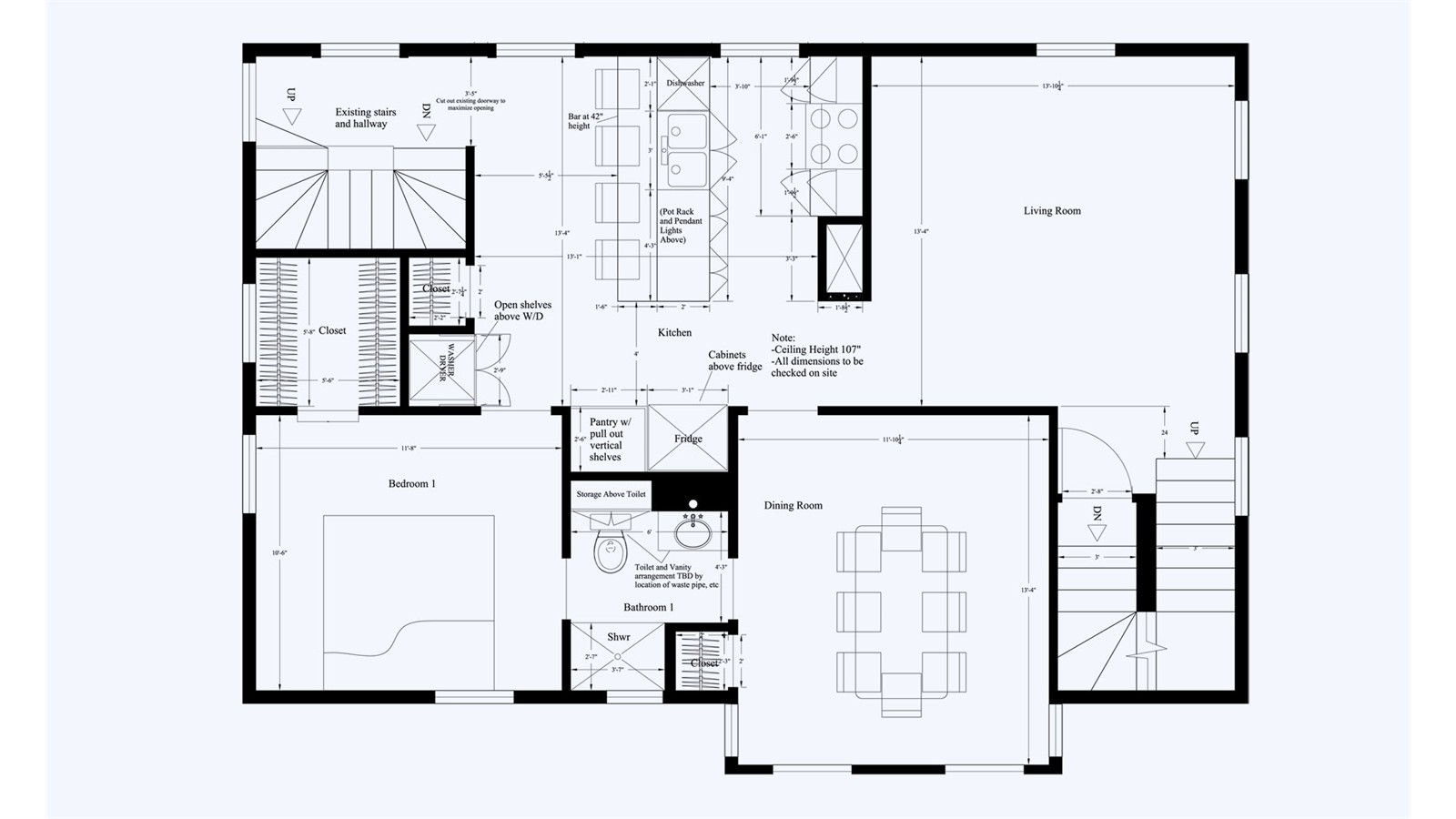 1st Floor-Renovated