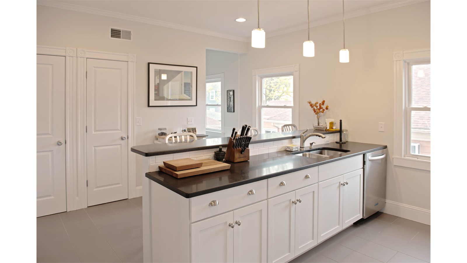 KITCHEN AND ENTRY