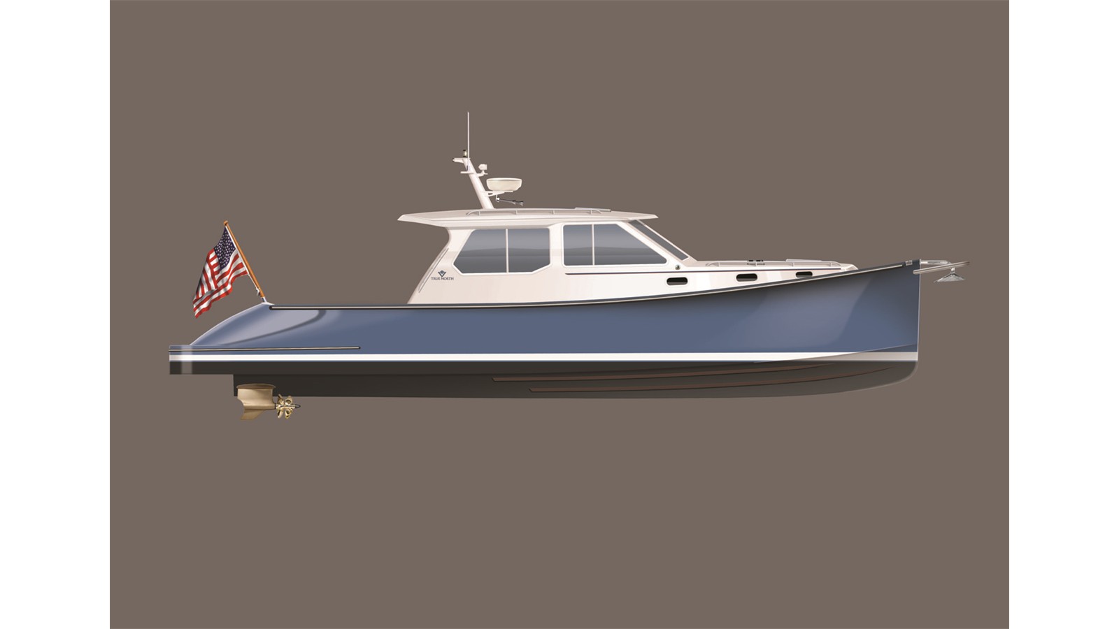 TN42 PROFILE blue with bottom