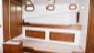 SETTEE WITH SLIDE-OUT PILOT BERTH